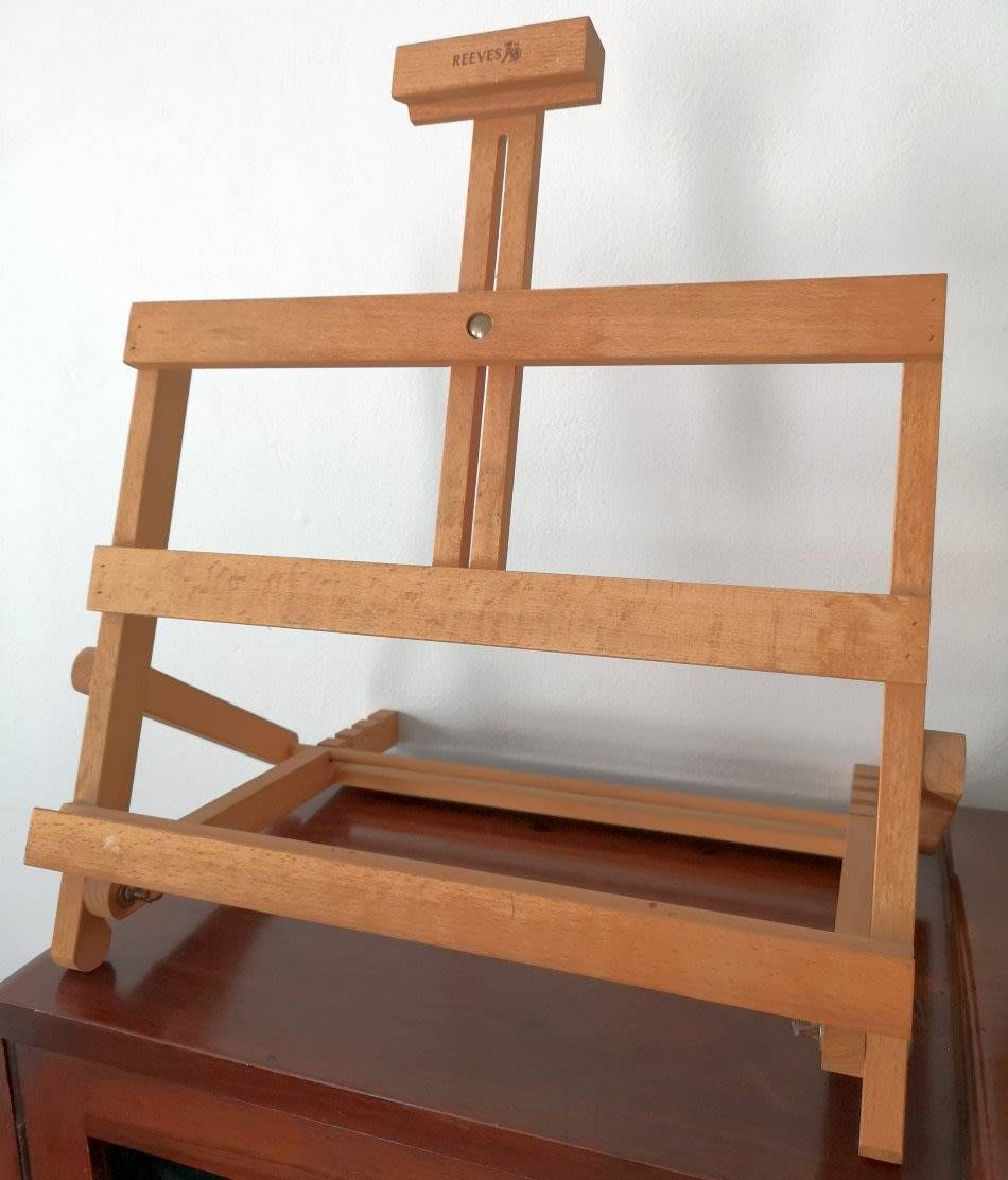 Easels Reeves Desk Top Easel Table Top Wooden Easel Hardwearing